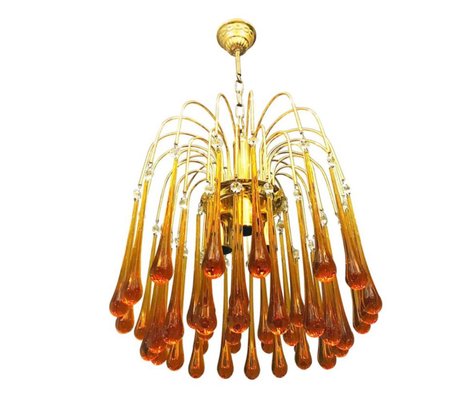 Murano Glass Chandelier by Paolo Venini Murano Glass Chandelier by Paolo Venini