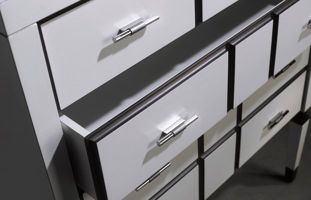 White Finish Chest Of Drawers By Jacobo Ventura For Ca Spanish