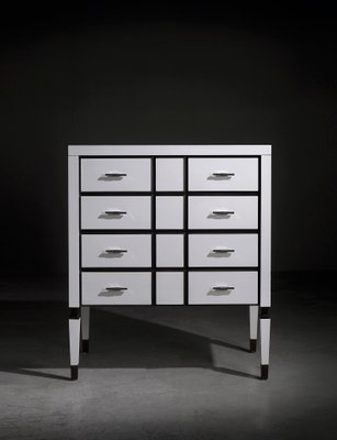 White Finish Chest Of Drawers By Jacobo Ventura For Ca Spanish