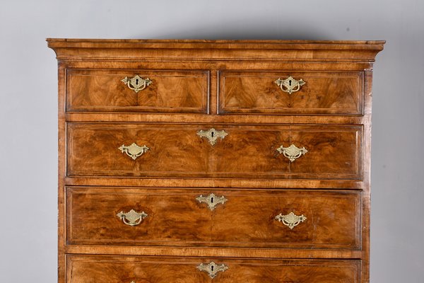 Antique Queen Anne Walnut Dresser For Sale At Pamono