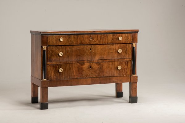 Antique Empire Italian Walnut Dresser For Sale At Pamono
