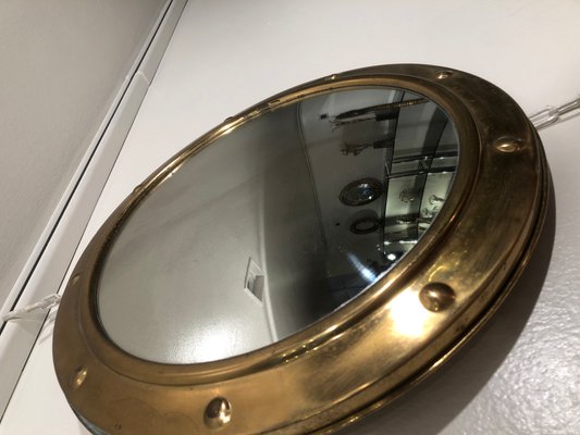 French Gold Conev Mirror 1950s For At Pamono French Gold Conev Mirror 1950s For