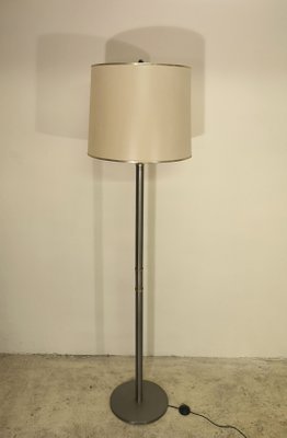 Mid Century Brushed Steel Floor Lamp 1960s Mid Century Brushed Steel Floor Lamp 1960s