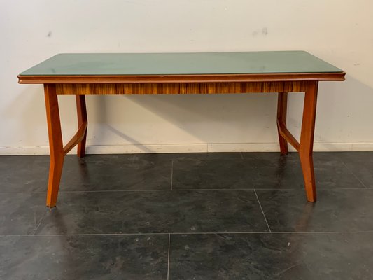 Table De Salle A Manger En Palissandre Et Merisier 1950s En Vente