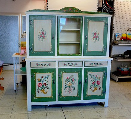 Rustic Kitchen Cabinet 1940s For Sale At Pamono