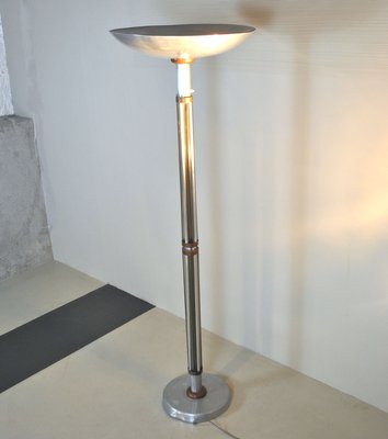 Copper Floor Lamp 1940s For At Pamono, 500 Watt Torchiere Floor Lamp