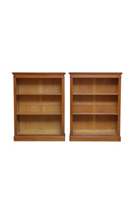 Antique Oak Bookcases Set Of 2 For Sale At Pamono
