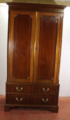 Mahogany Wardrobe 1920s For Sale At Pamono