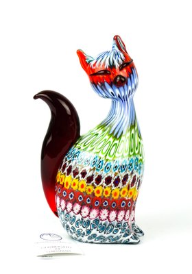 Sculpture Chat Murrina Millefiori De Made Murano Glass 19 En Vente Sur Pamono Sculpture Chat Murrina Millefiori De Made Murano Glass 19 En Vente Sur Pamono