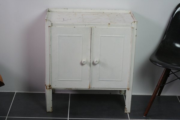 Vintage Industrial Metal Cabinet 1950s For Sale At Pamono