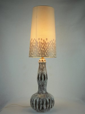 Mid Century Ceramic Table Lamp 1950s, 1950s Table Lamps