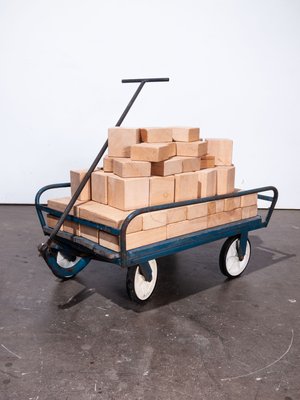 wooden cart toy