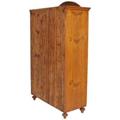 Austrian Solid Wood Wardrobe Cabinet, 1830s for sale at Pamono