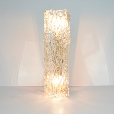 Mid Century Ice Glass Sconce From Kalmar 1960s For Sale At Pamono