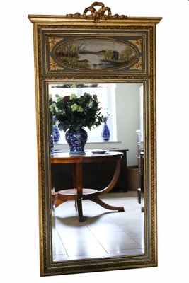 Antique Full Length Gilt Trumeau Mirror For At Pamono Antique Full Length Gilt Trumeau Mirror