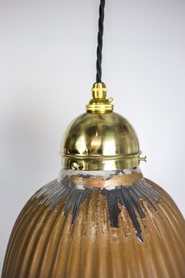 Mid Century Mercury Glass Ceiling Lamp