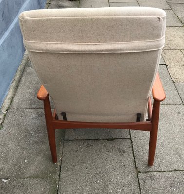 Danish Teak Armchair by Søren Ladefoged for SL Møbler, 1960s Danish Teak Armchair by Søren Ladefoged for SL Møbler, 1960s