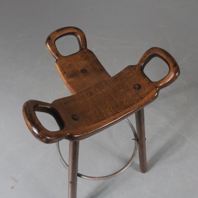 Spanish Marbella Bar Stool, 1970s Spanish Marbella Bar Stool, 1970s