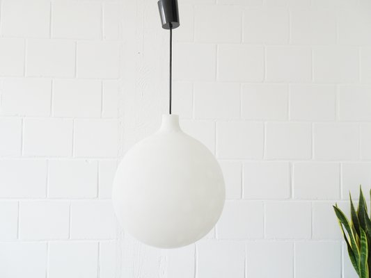 Mid Century Glass Ball Ceiling Lamp By Aloys Gangkofner For Peill