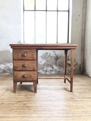 Pine Desk 1950s For Sale At Pamono