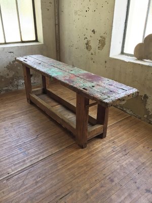 Oak Work Bench 1940s For Sale At Pamono