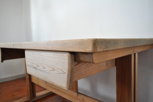 Scandinavian Modern Pine Desk 1970s For Sale At Pamono