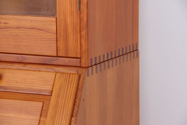 Oregon Pine Cabinet And Armchair By Andreas Hansen For Hadsten