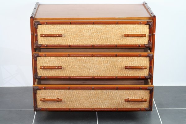 Bamboo Cane Dresser From Gami 1980s For Sale At Pamono