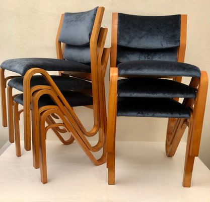 Stackable dining chairs 2024 set of 4