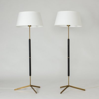 Floor Lamps From Bergboms 1960s Set