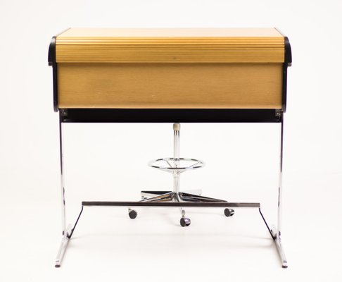 Roll Top Desk And Chair By George Nelson Associates For Herman
