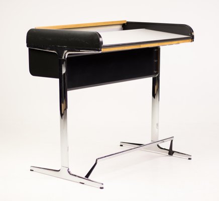 Roll Top Desk And Chair By George Nelson Associates For Herman George Nelson Associates For Herman