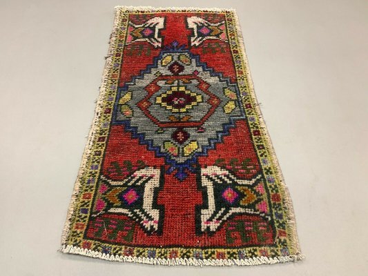 Small Vintage Turkish Runner Rug 1960s For At Pamono Small Vintage Turkish Runner Rug 1960s