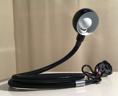 Black Table Lamp By Isao Hosoe For Valenti Luce 1968 For Sale At