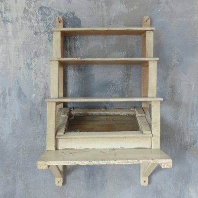 Antique Wooden Shelf For At Pamono, Antique Wood Shelves