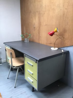 Industrieller Schreibtisch Von Andre Cordemeyer Fur Gispen 1960er Bei Pamono Kaufen