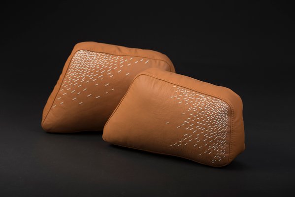 small orange cushion