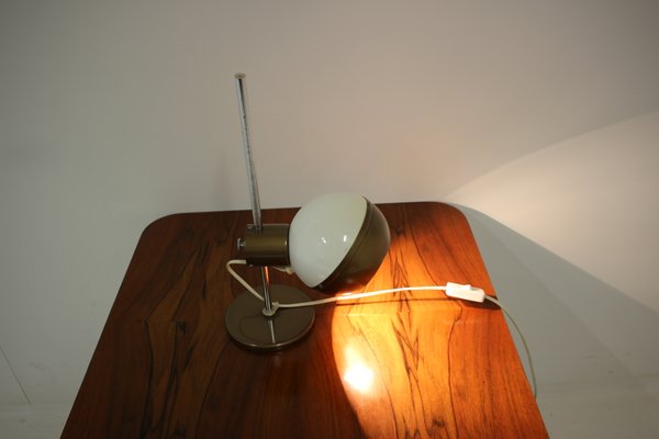 wood magnetic table lamp