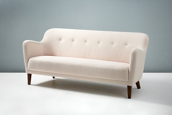 White Danish Sofa 1940s For At Pamono White Danish Sofa 1940s For At Pamono