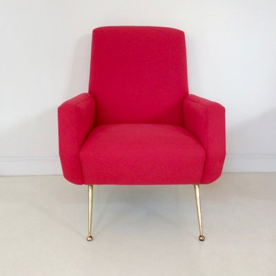 Red armchairs for sale deals