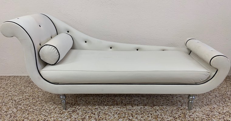 Vintage Italian Chaise Lounge 1970s For At Pamono - White Chaise Lounge Indoor Vintage Italian Chaise Lounge 1970s For At Pamono - White Chaise Lounge Indoor