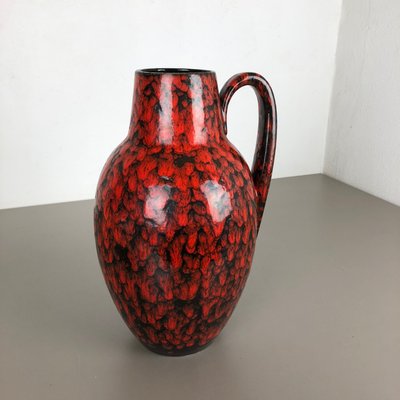 Vintage Fat Lava Model 270-38 Vase from Scheurich for sale at Pamono