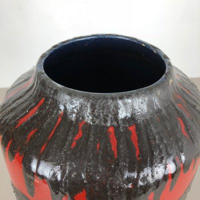 Vintage Fat Lava Model 517-45 Horse Vase from Scheurich for sale