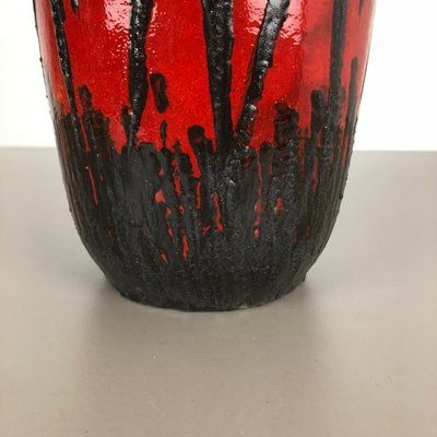 Scheurich Horse XL Fat Lava 馬 花瓶 西ドイツ 大型 Vintage Fat Lava Model 517-45 Horse Vase from Scheurich for sale