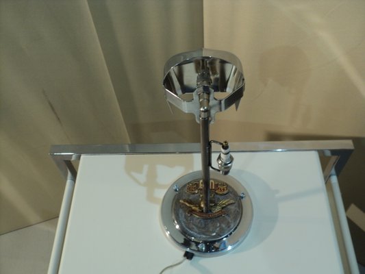 Lámpara de mesa vintage de Harley Davidson en venta en Pamono Lámpara de mesa vintage de Harley Davidson en venta en Pamono