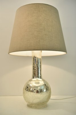 crackled glass table lamp