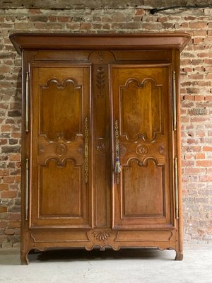 Antique French Walnut Wardrobe For Sale At Pamono