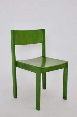 Green mid century dining chair discount