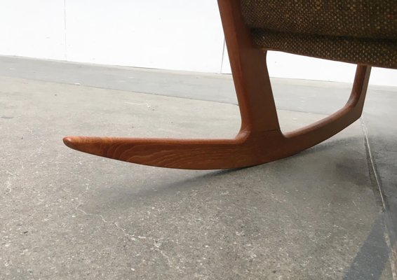 Mid-Century Danish Teak Model 100 Rocking Chair by Søren Georg