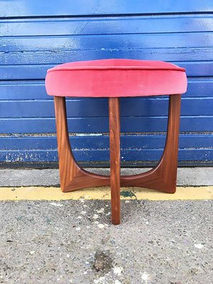 Vintage mid cheap century ottoman